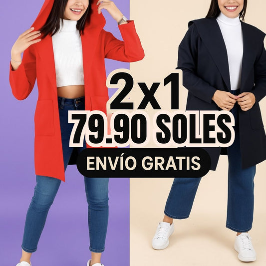 🔥 ¡Abrígate con Estilo y Llévate el Doble! Paga 1 y llévate 2