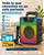 Parlante Karaoke RGB con Micrófono y Bluetooth